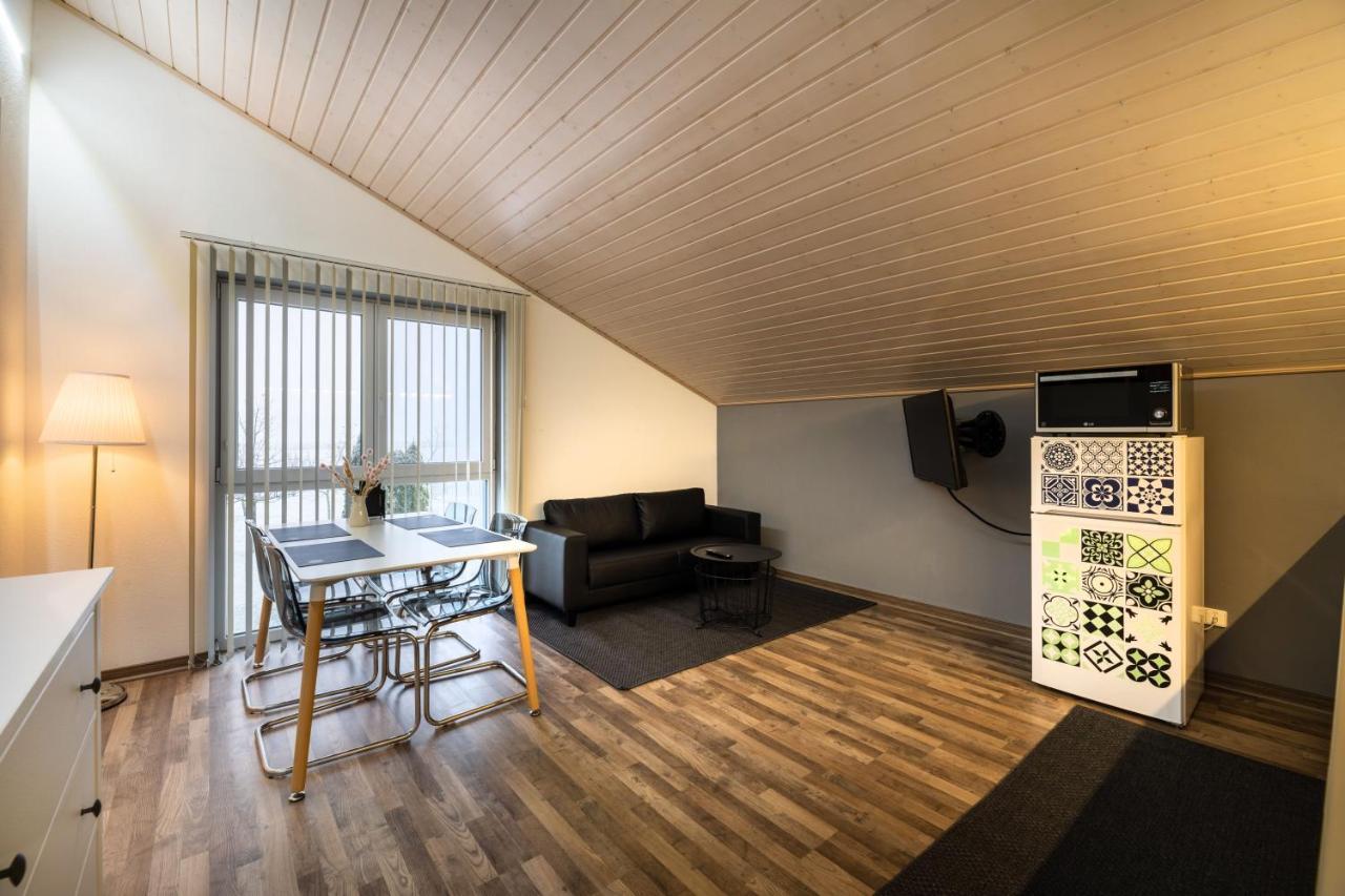 Gemuetliche Ferienwohnung Mit Panoramablick Muttensweiler Ngoại thất bức ảnh