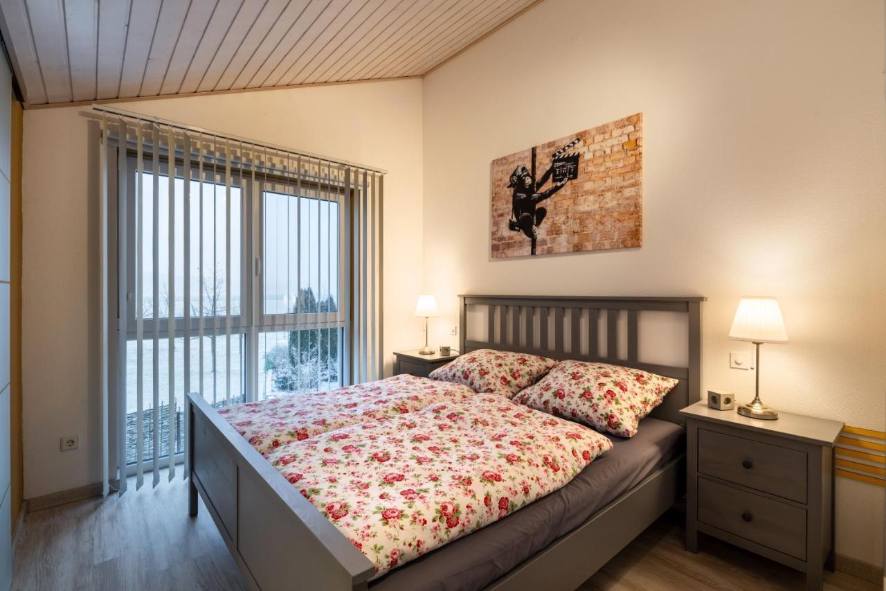 Gemuetliche Ferienwohnung Mit Panoramablick Muttensweiler Ngoại thất bức ảnh