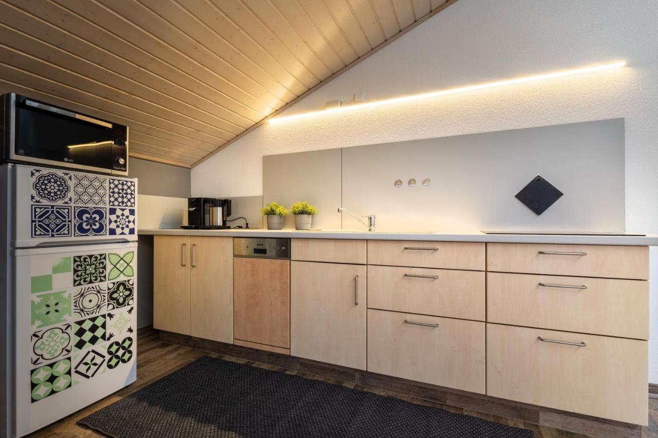 Gemuetliche Ferienwohnung Mit Panoramablick Muttensweiler Ngoại thất bức ảnh