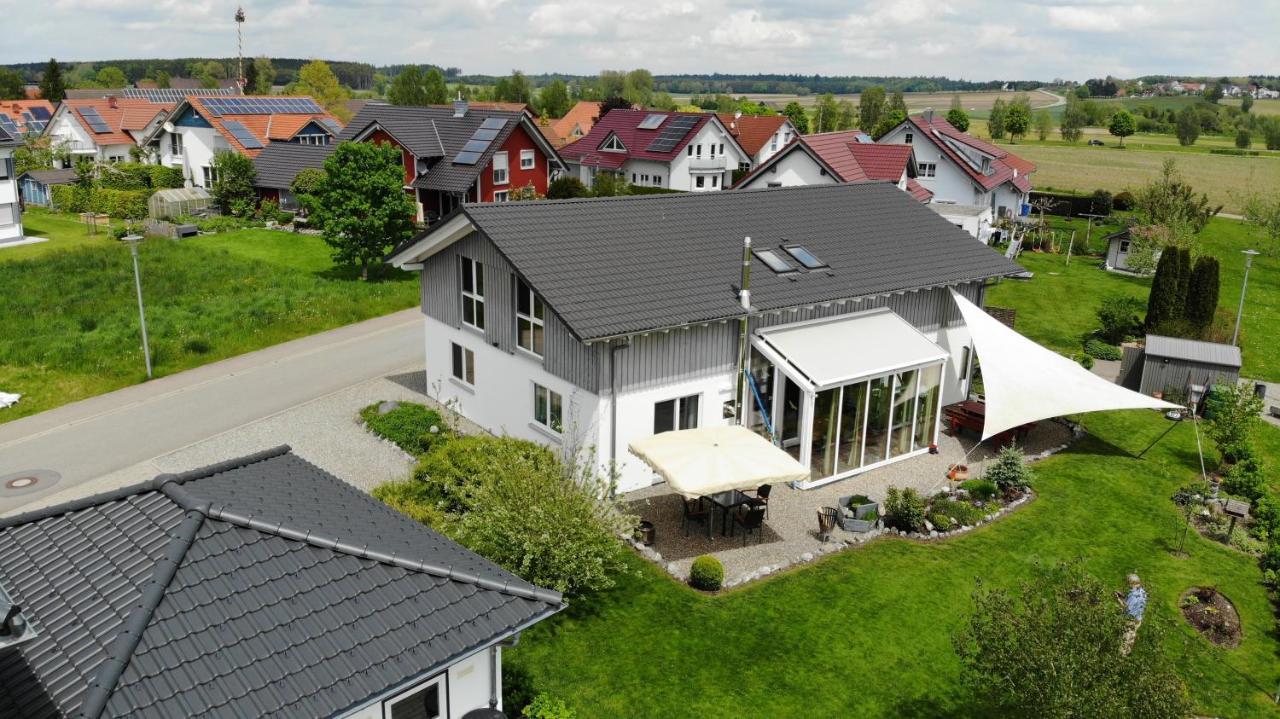 Gemuetliche Ferienwohnung Mit Panoramablick Muttensweiler Ngoại thất bức ảnh
