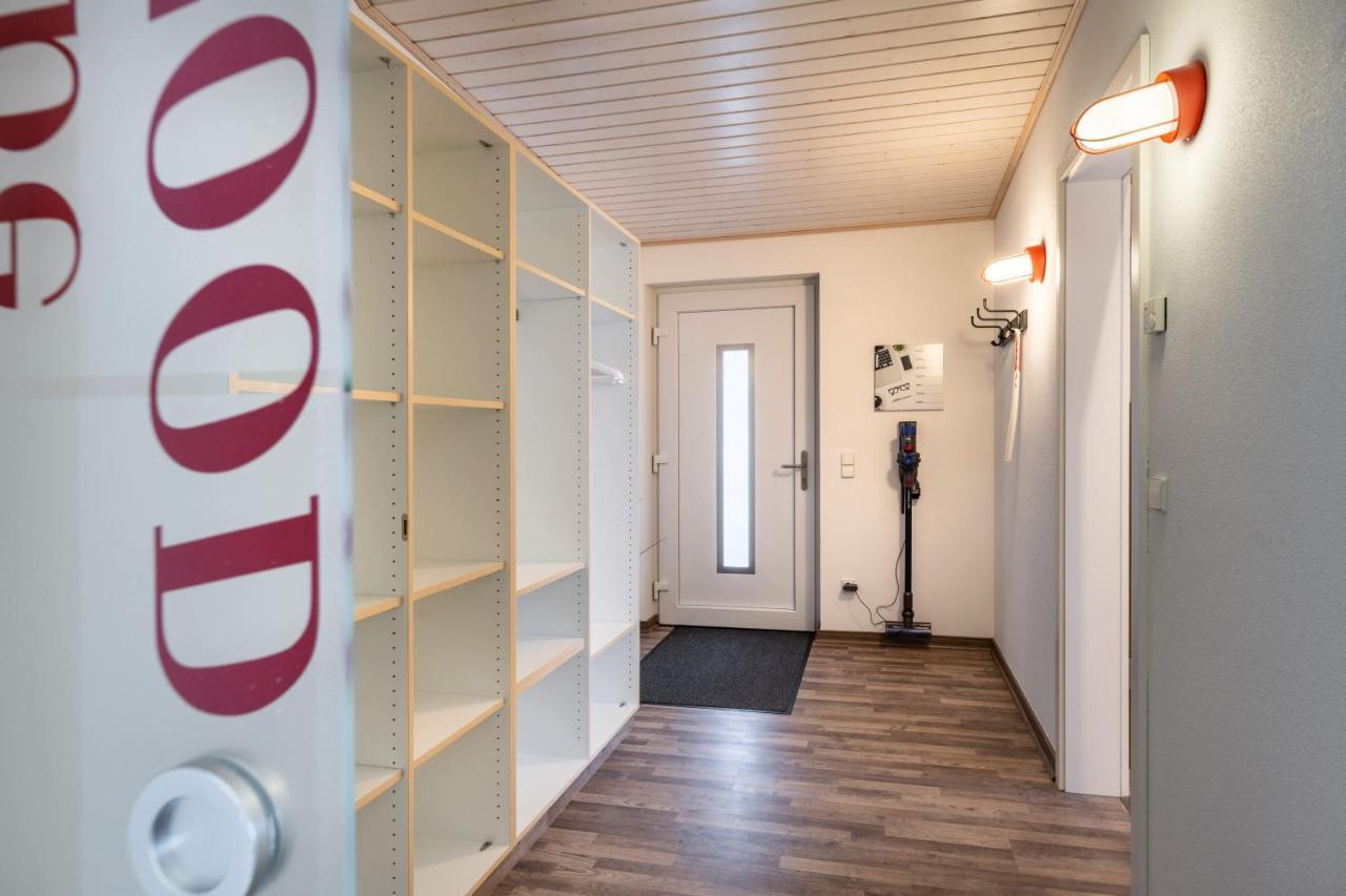Gemuetliche Ferienwohnung Mit Panoramablick Muttensweiler Ngoại thất bức ảnh